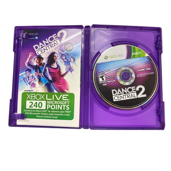 Dance Central 2 Xbox 360 Kinect Game With Case & Manual - Picture 3 of 4